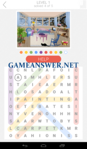 10x10 Word Search Level 1-5 Answers