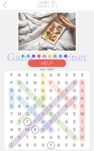 10x10 Word Search Level 20-4