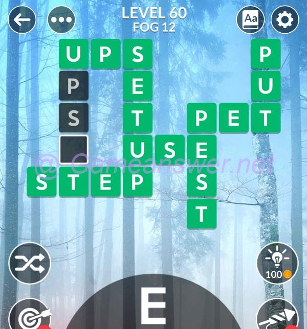 Wordscapes Level 60