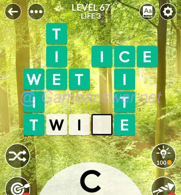 Wordscapes Level 67