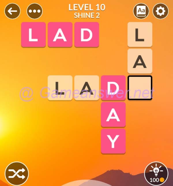 Wordscapes Level 10