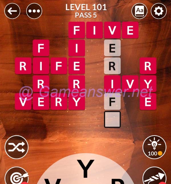 Wordscapes Level 101