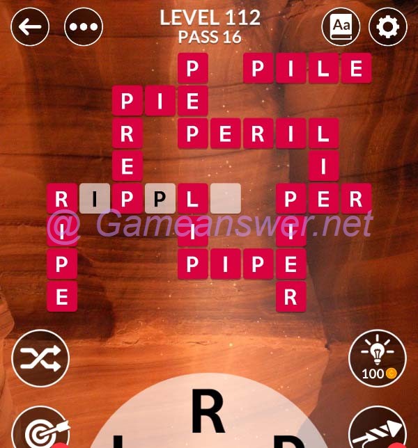 Wordscapes Level 112