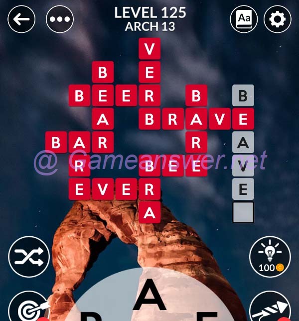 Wordscapes Level 125