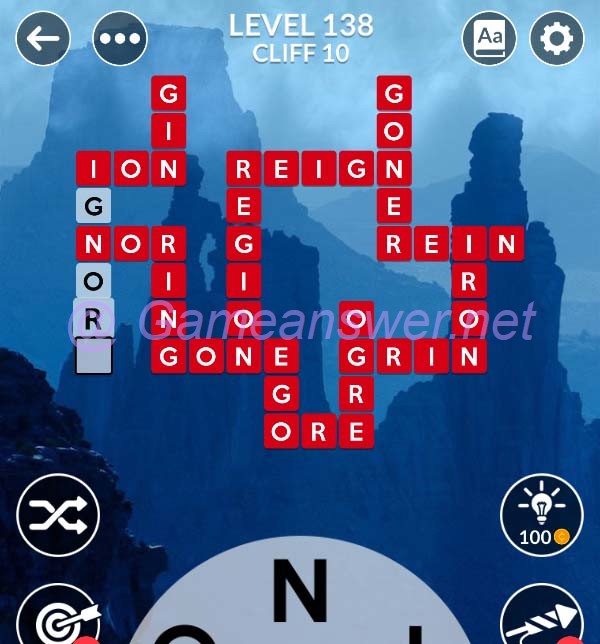 Wordscapes Level 138