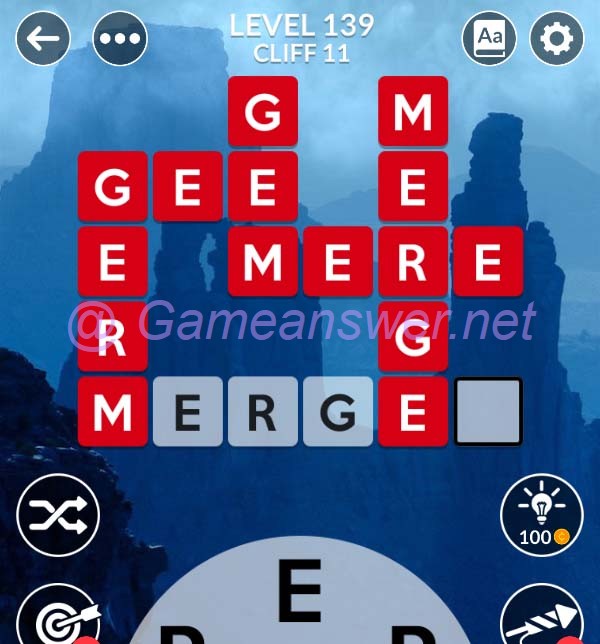 Wordscapes Level 139