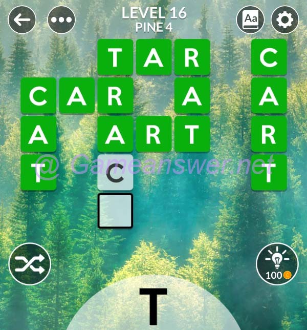 Wordscapes Level 16