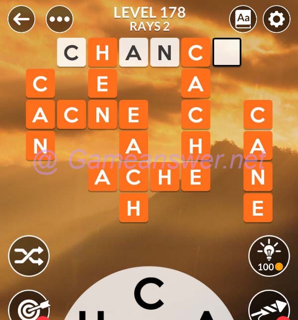 Wordscapes Level 178