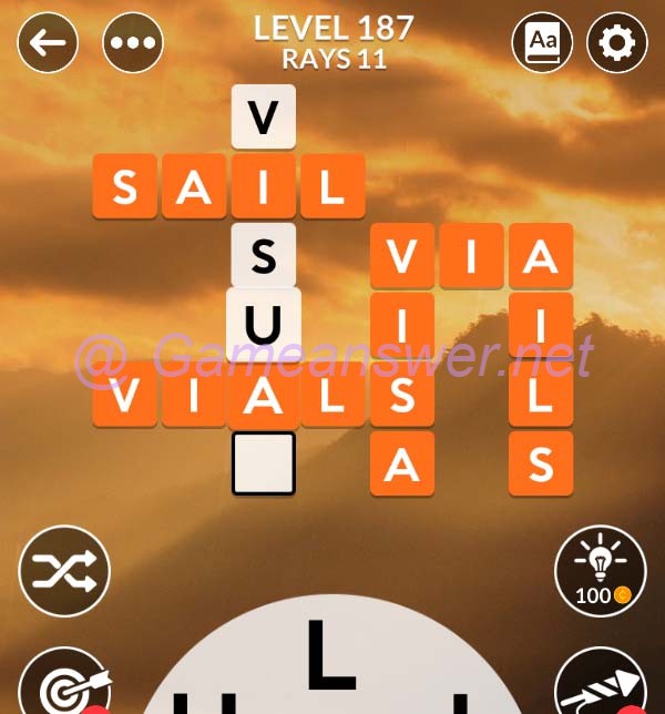 Wordscapes Level 187