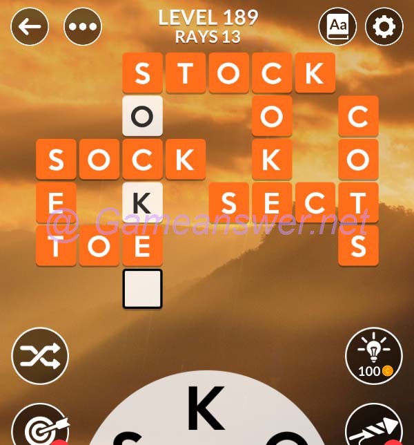 Wordscapes Level 189