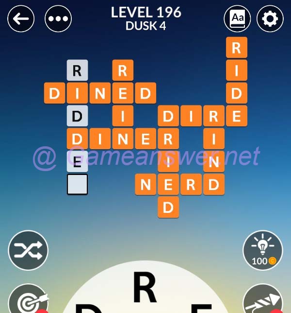 Wordscapes Level 196