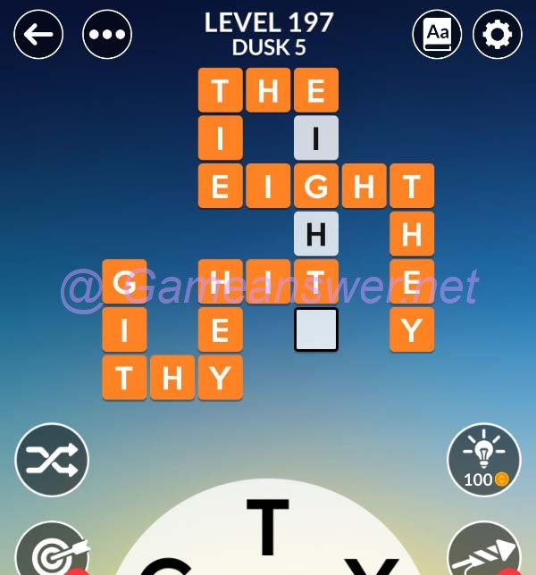 Wordscapes Level 197