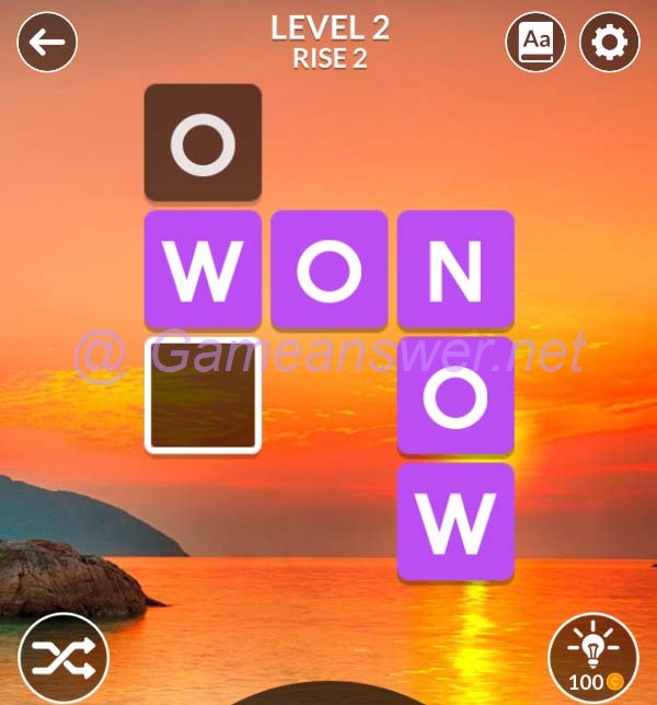 Wordscapes Level 2