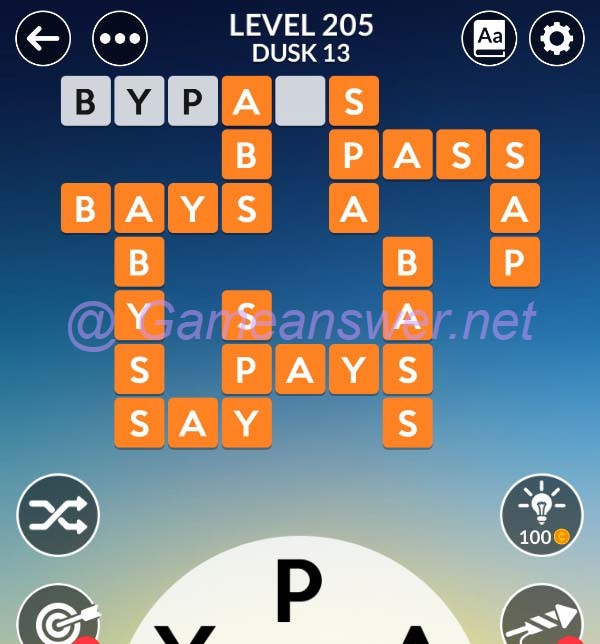 Wordscapes Level 205
