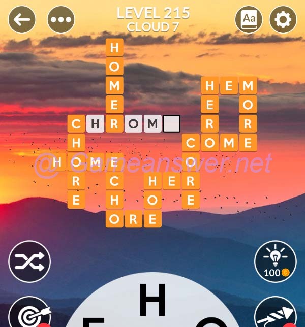 Wordscapes Level 215