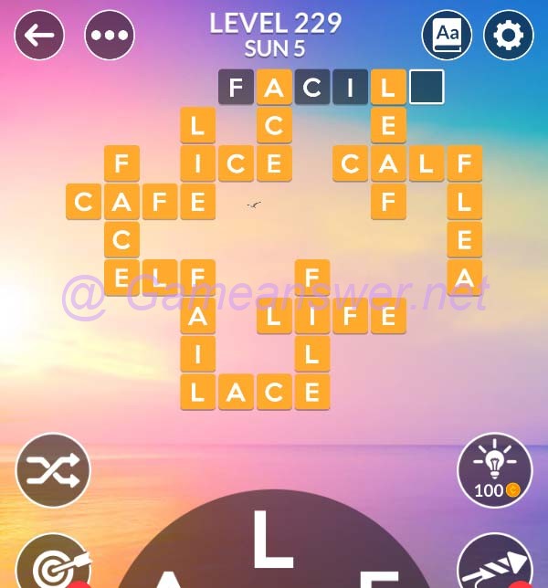 Wordscapes Level 229