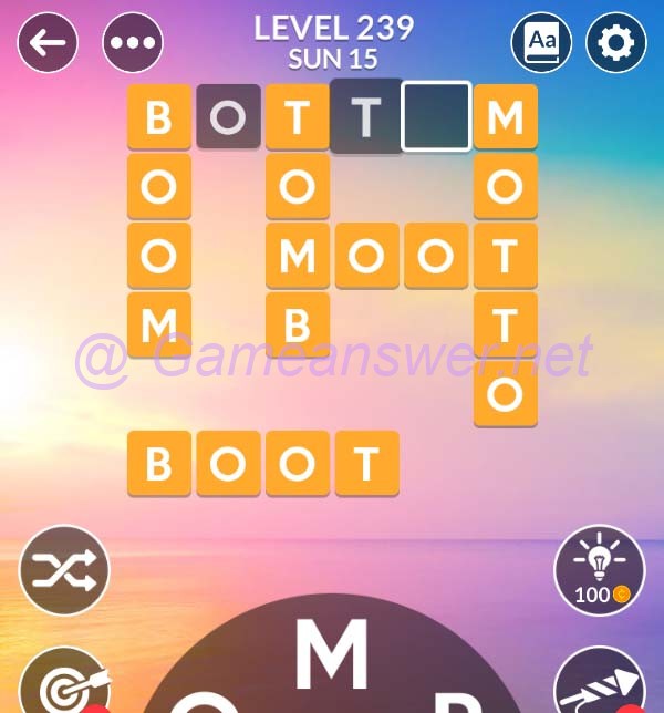 Wordscapes Level 239