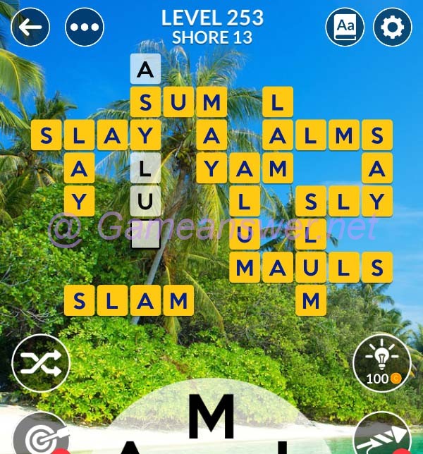 Wordscapes Level 253