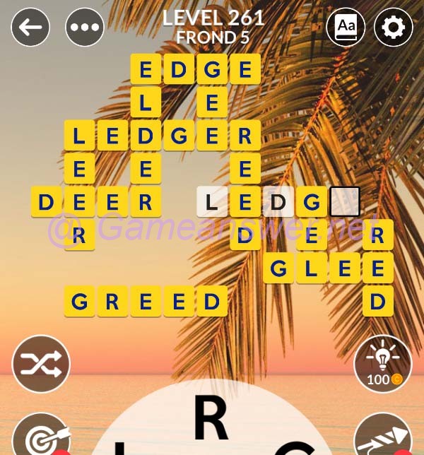 Wordscapes Level 261