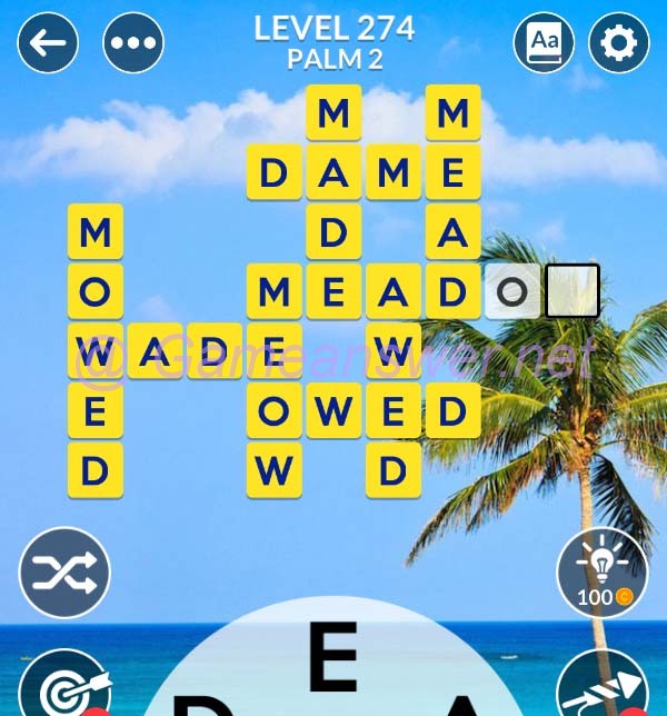 Wordscapes Level 274