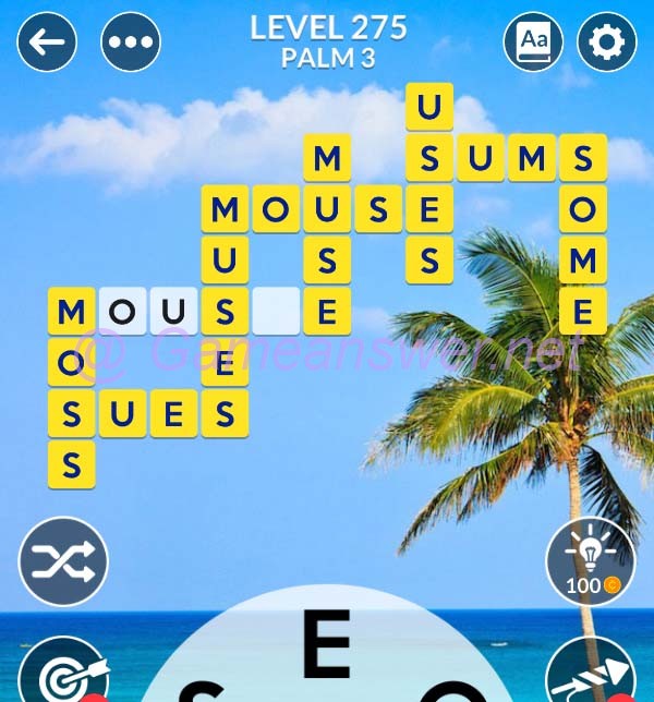 Wordscapes Level 275