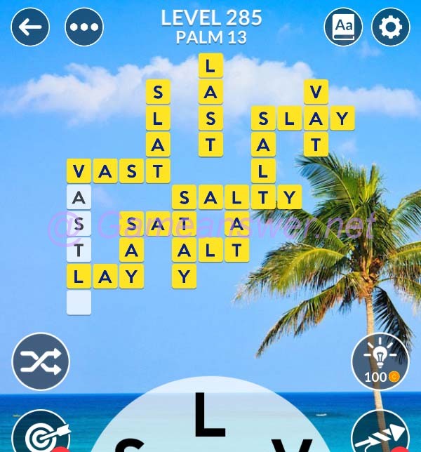 Wordscapes Level 285