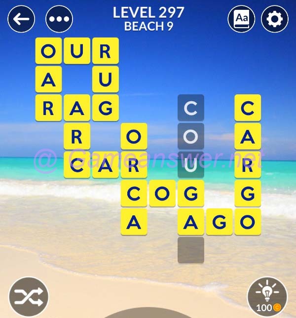 Wordscapes Level 297 Answers Bonus Words Gameanswer