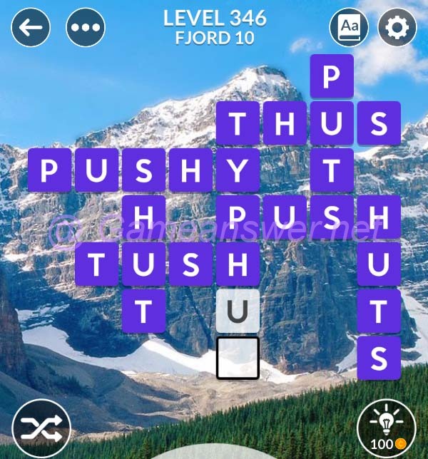 Wordscapes Level 346