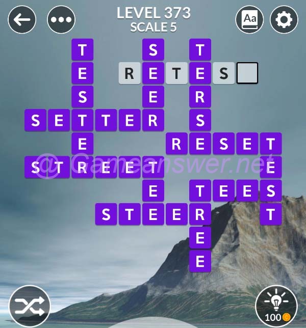 Wordscapes Level 373