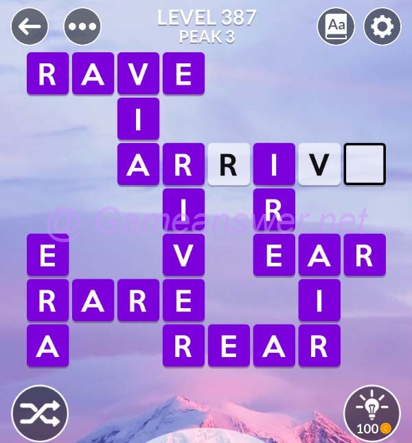 Wordscapes Level 387