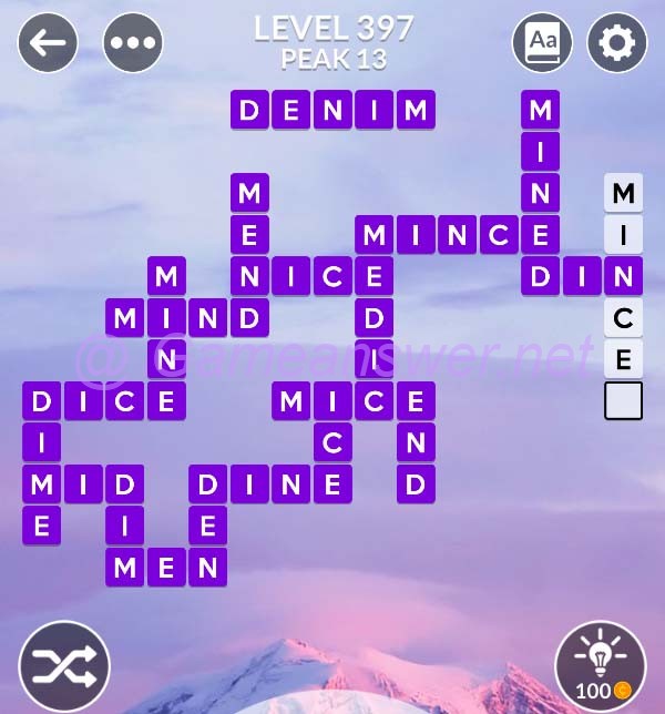 Wordscapes Level 397