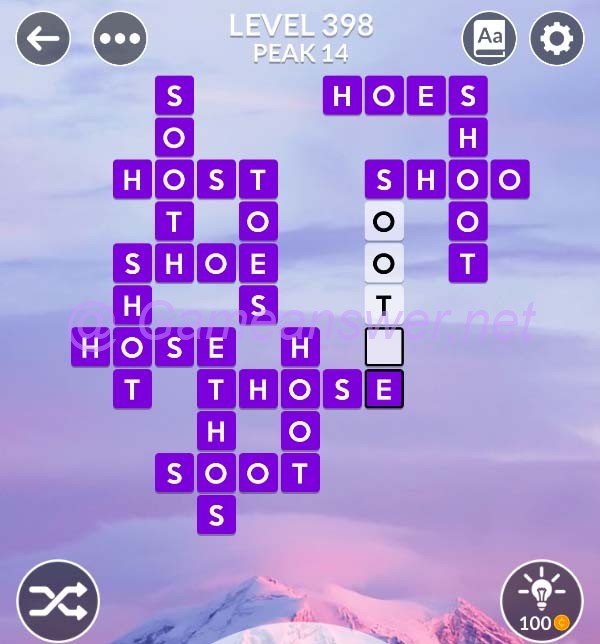 Wordscapes Level 398