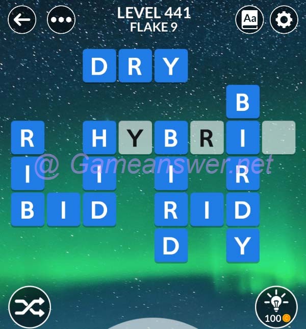 Wordscapes Level 441