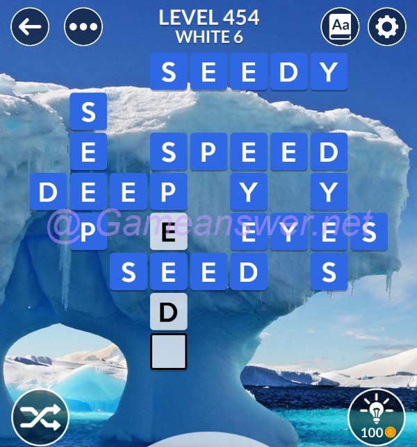 Wordscapes Level 454