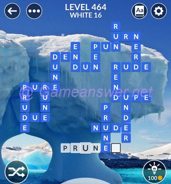 Wordscapes Level 464