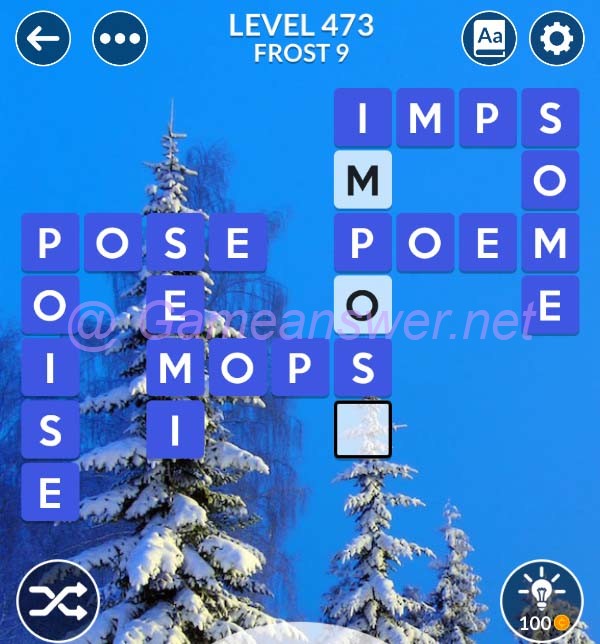 Wordscapes Level 473