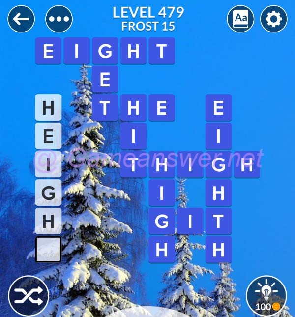 Wordscapes Level 479