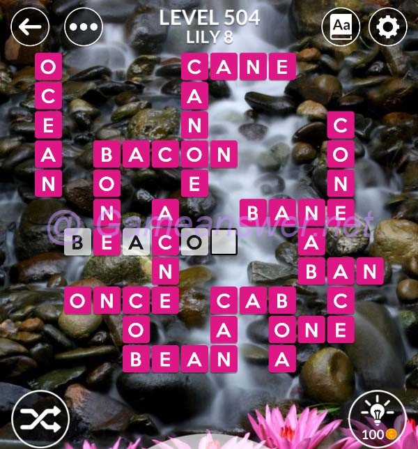 Wordscapes Level 504