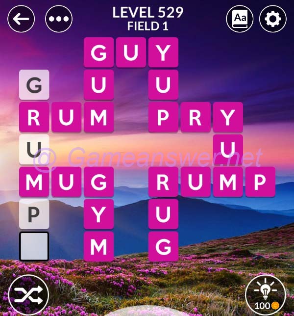 Wordscapes Level 529