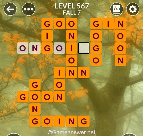 Wordscapes Level 567