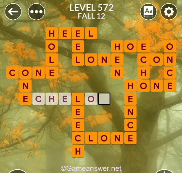 Wordscapes Level 572