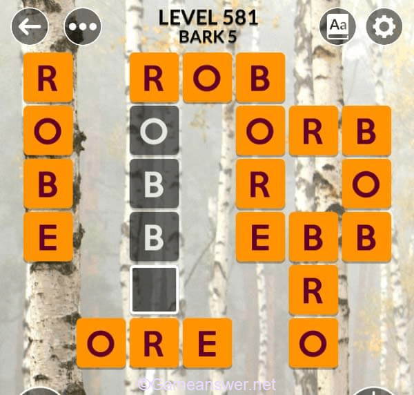 Wordscapes Level 581