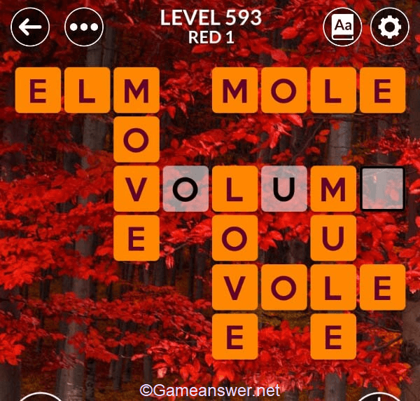 Wordscapes Level 593