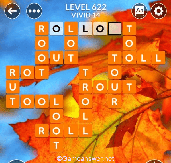 Wordscapes Level 622