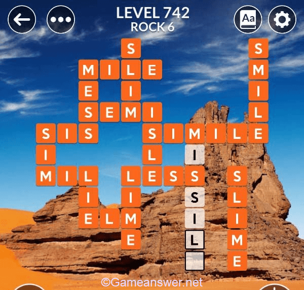 Wordscapes Level 742