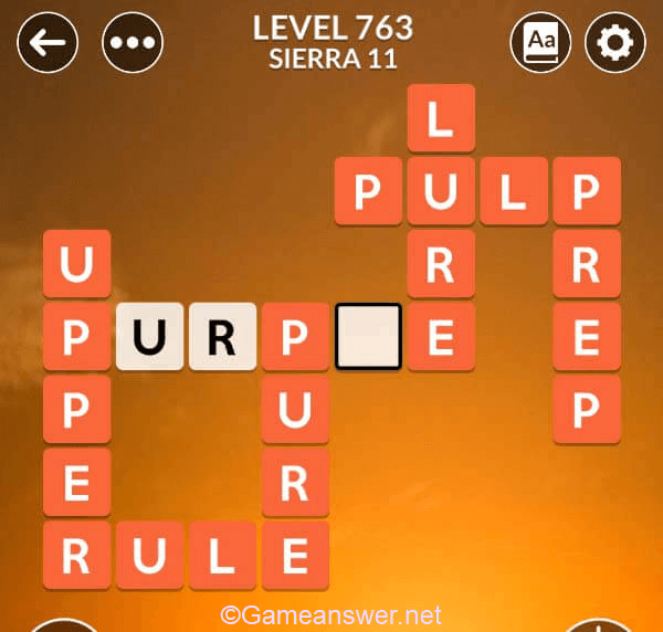 Wordscapes Level 763