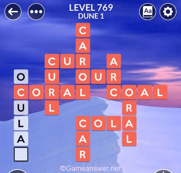 Wordscapes Level 769