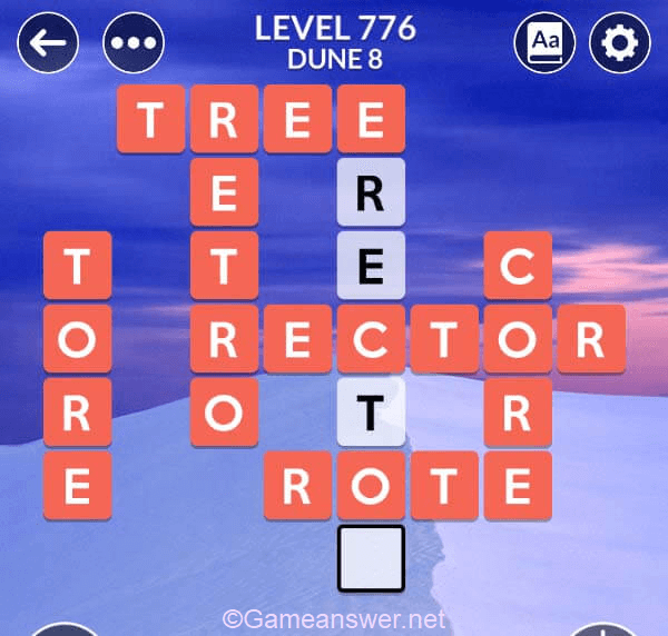 Wordscapes Level 776