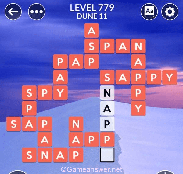 Wordscapes Level 779