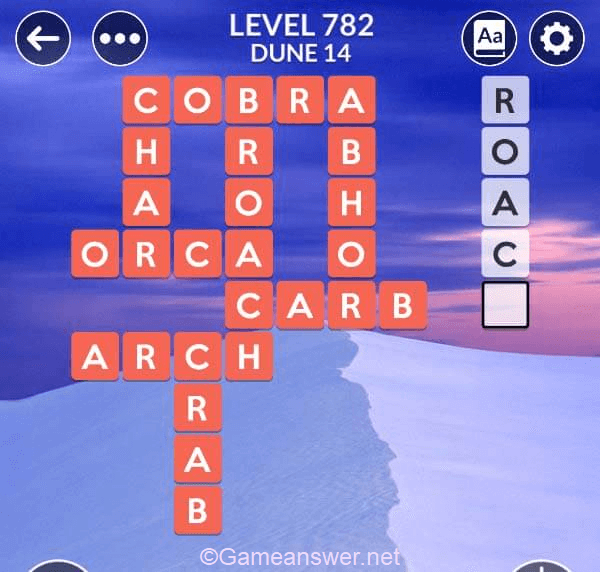 Wordscapes Level 782